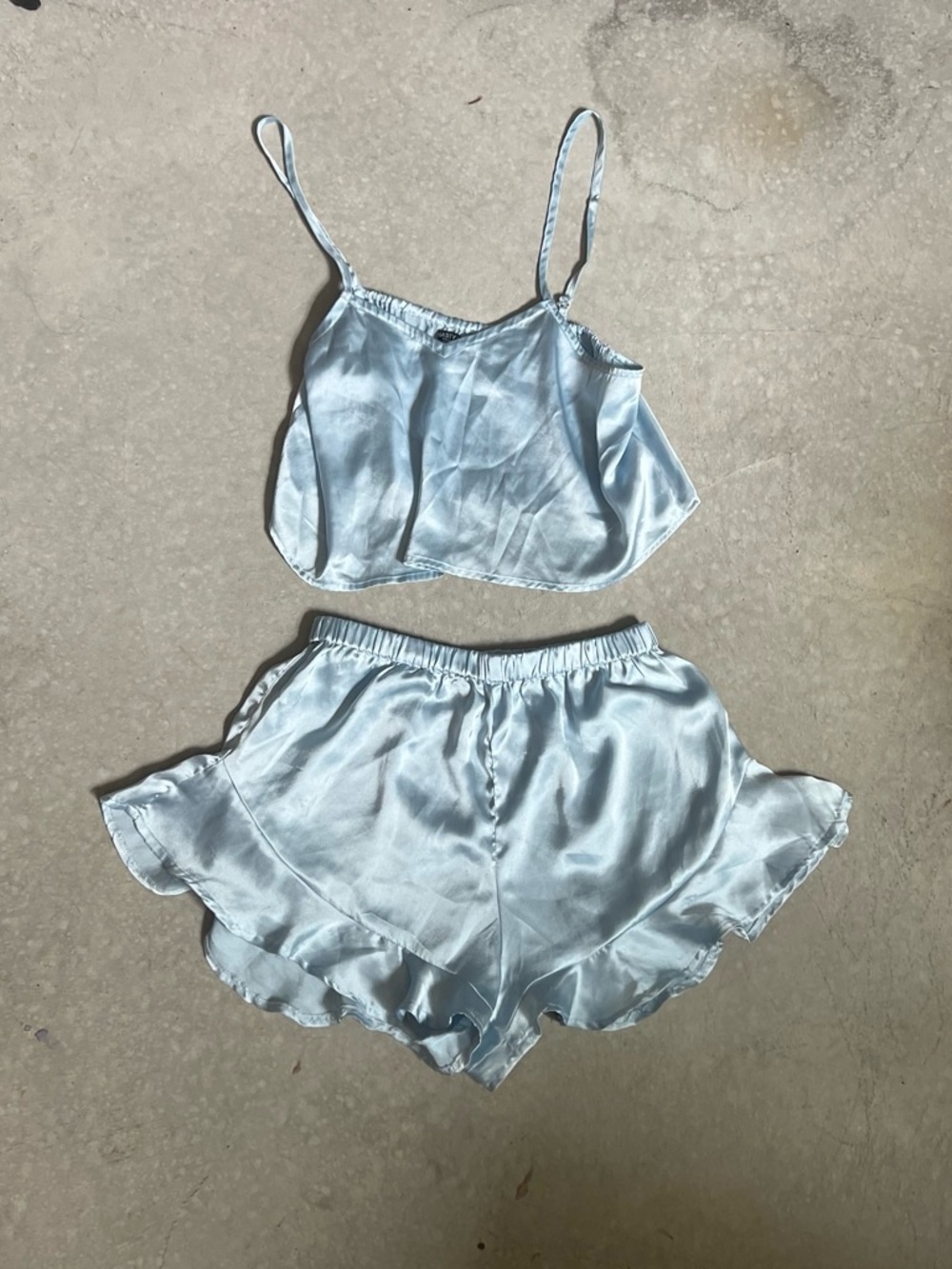 Nasty Gal Satin Sleep set